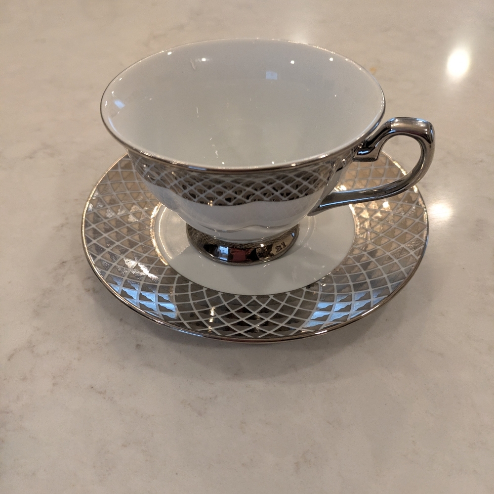 Teacup And Sauser Set Of 2
